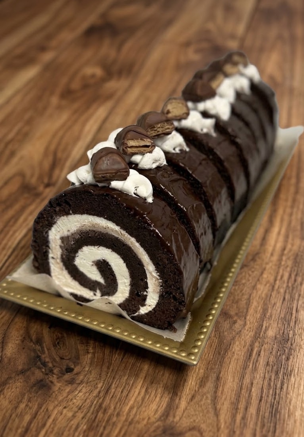 Chocolate Swiss roll